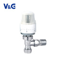 1/2" M-BSP x F-BSP Valogin EN215 Angle Keymark Brass Thermostatic Radiator Valve